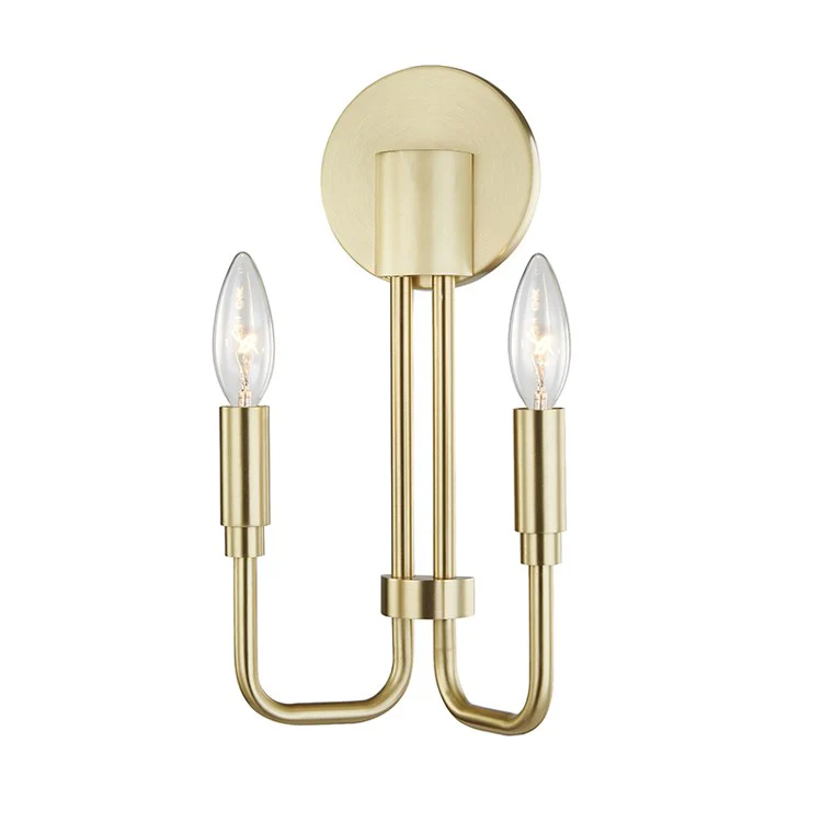 Brigitte Two-Light Wall Sconce - Frankwebs