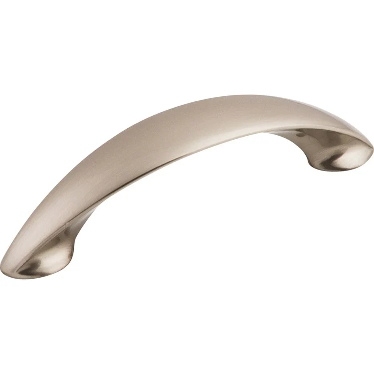 Pull Nouveau New Haven D Handle for Decorative Hardware Brushed Satin Nickel Zinc Alloy 3-3/4 Inch 4-13/16 Inch Length - Frankwebs