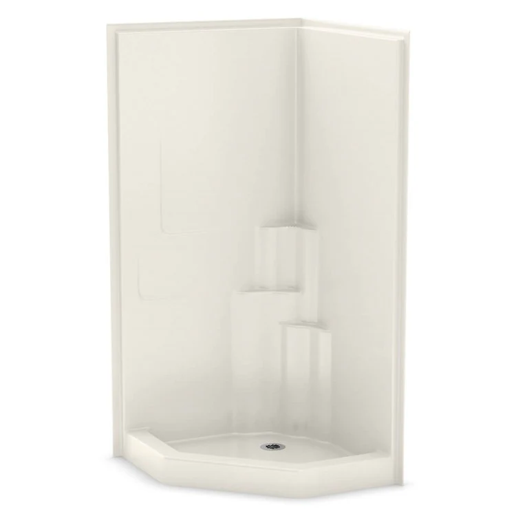 Shower Module 37-3/4 x 37-3/4 x 78 Inch AcrylX White 1 Pieces - Frankwebs
