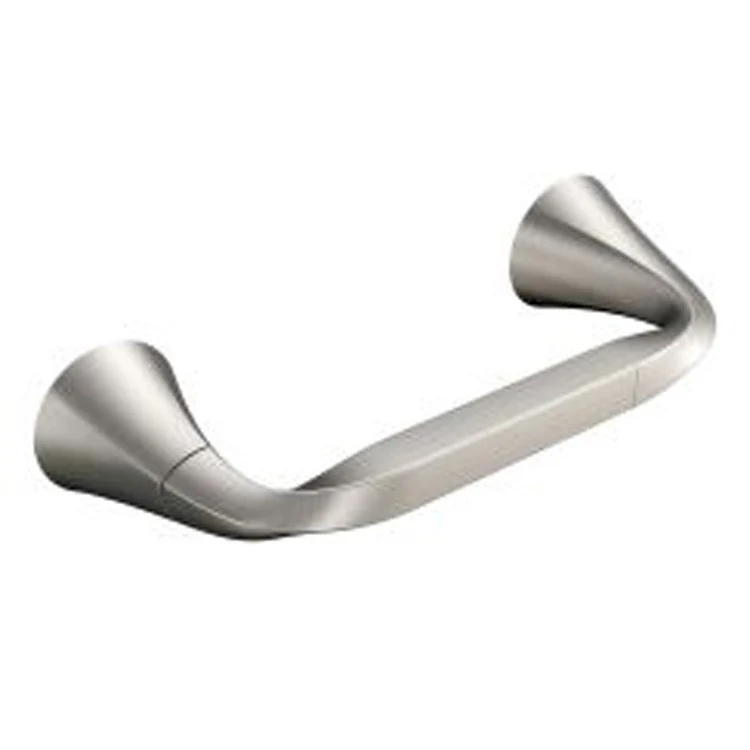 Toilet Paper Holder Oxby Pivoting Brushed Nickel Zinc 7-1/2 Inch 3-8/25 Inch Concealed Screw - Frankwebs