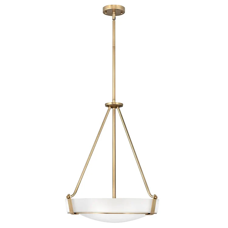 Hathaway Four-Light Stem-Hung Foyer Pendant - Frankwebs