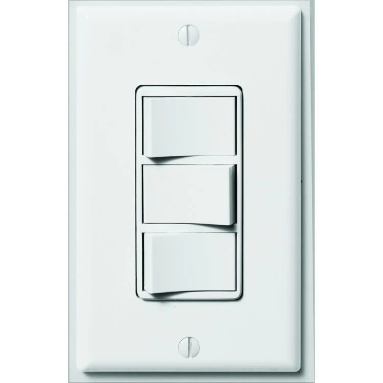 Ventilation Fan Switch Whisper Control 4 Function White - Frankwebs