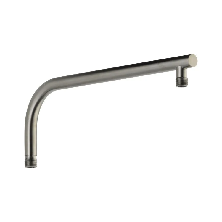 Shower Arm Universal Showering Components Round Overhead Lumicoat Champagne Bronze 17-1/2 Inch 17-1/2 Inch Brass 6-1/2 Inch - Frankwebs