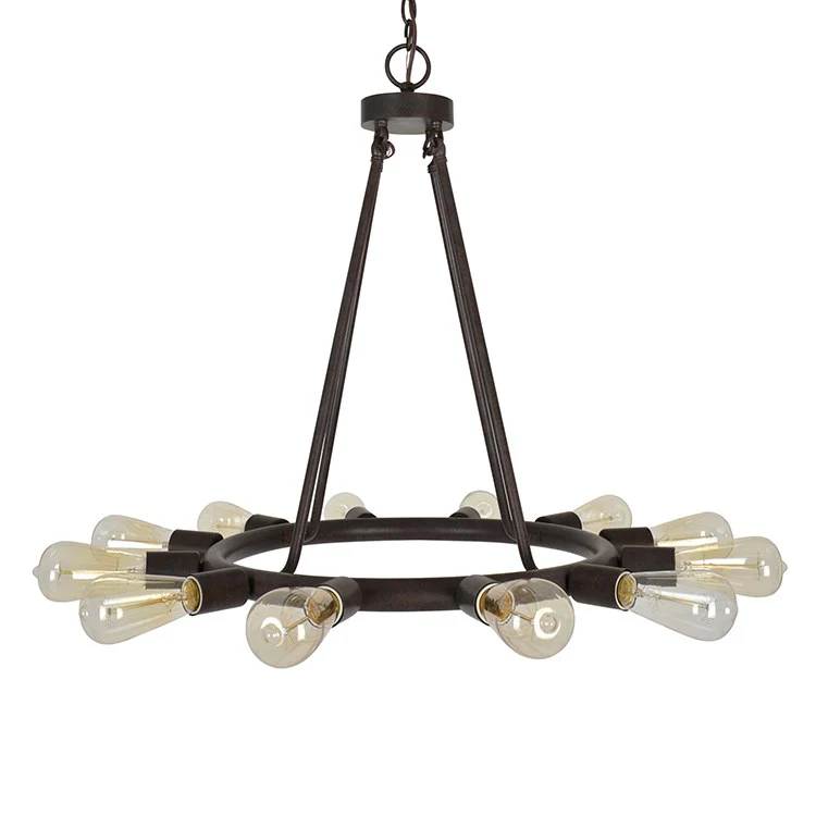 Dakota Twelve-Light Chandelier - Frankwebs