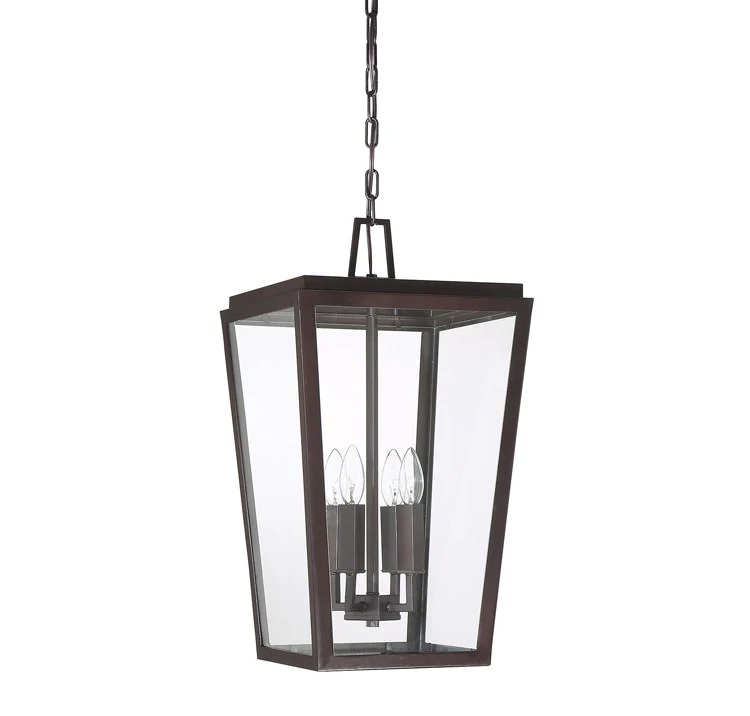 Milton Four-Light Outdoor Hanging Lantern - Frankwebs
