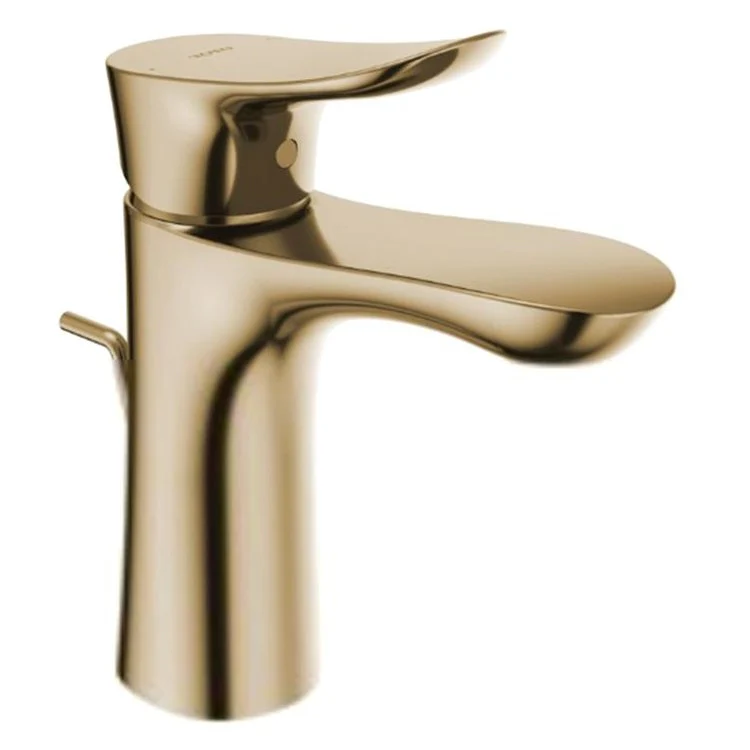 Lavatory Faucet GO Deck Mount 1 Lever ADA CALGreen/WaterSense Polished French Gold 1.2 Gallons per Minute - Frankwebs