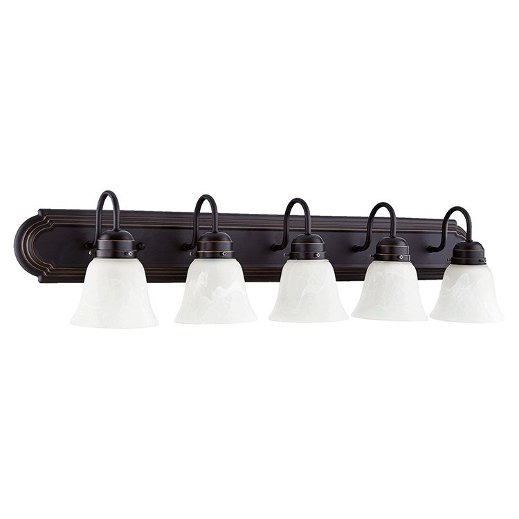 Signature Five-Light Bathroom Vanity Fixture - Frankwebs