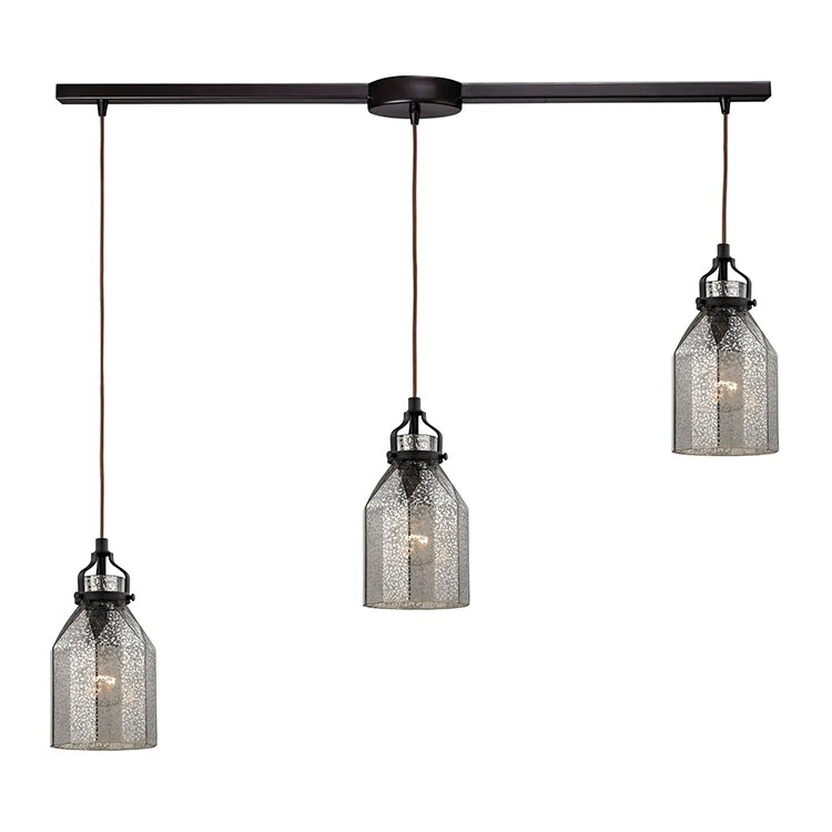 Danica Three-Light Linear Pendant - Frankwebs