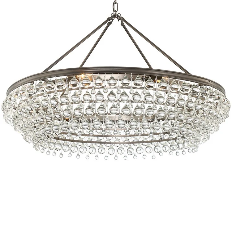 Calypso Eight-Light Teardrop Chandelier - Frankwebs
