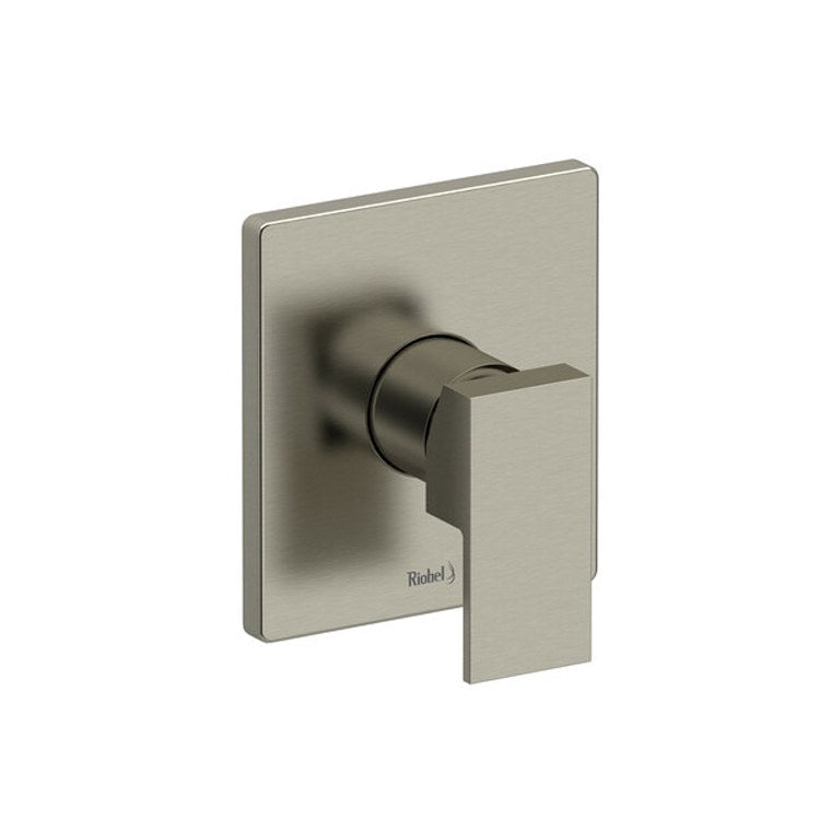 Pressure Balance Valve Trim Kubik Rectangular Type P 1 Lever Brushed Nickel ADA - Frankwebs