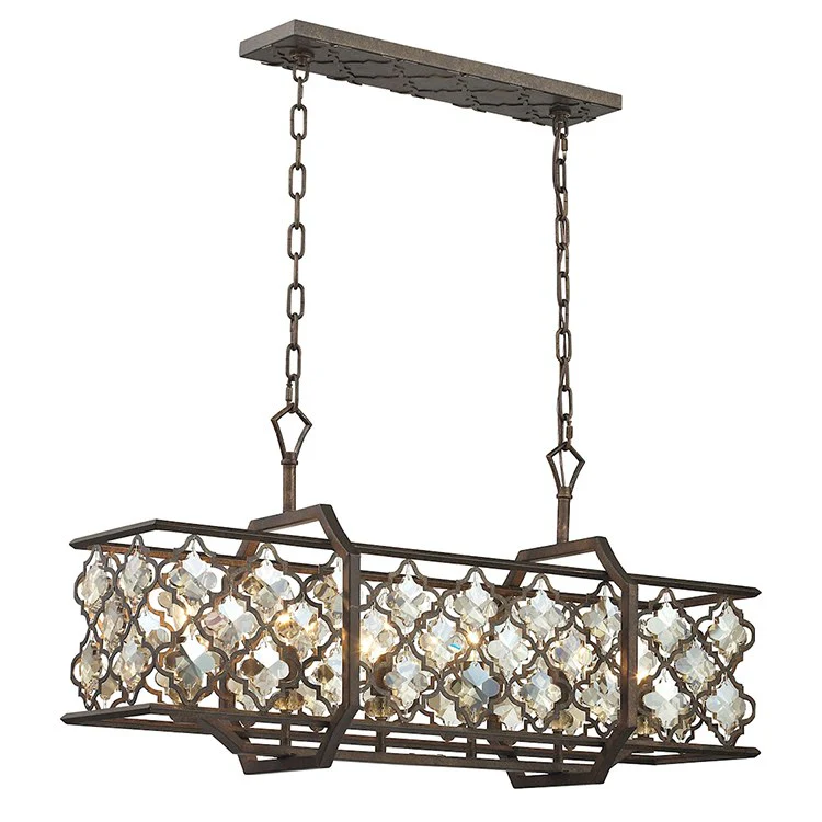 Armand Six-Light Island Chandelier - Frankwebs