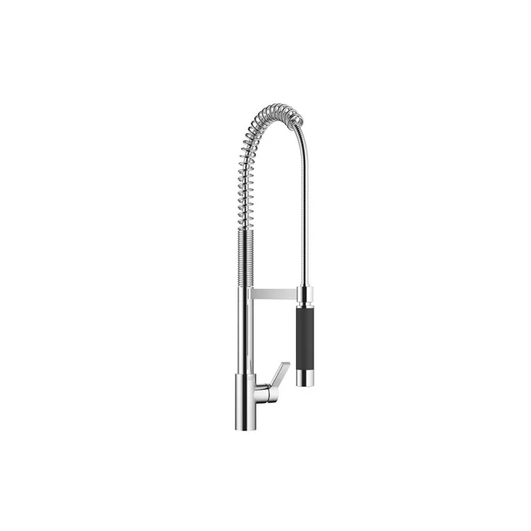 Kitchen Faucet TARA ULTRA Profi Mixer 1 Lever ADA Chrome Swivel 360DEG 1 Hole 1.5 Gallons per Minute - Frankwebs