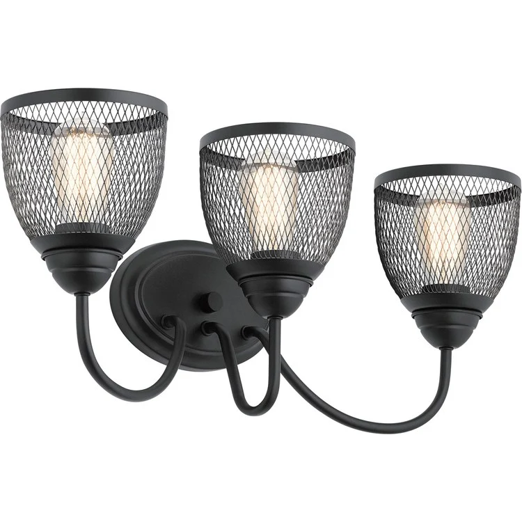 Voclain Three-Light Bathroom Vanity Fixture - Frankwebs