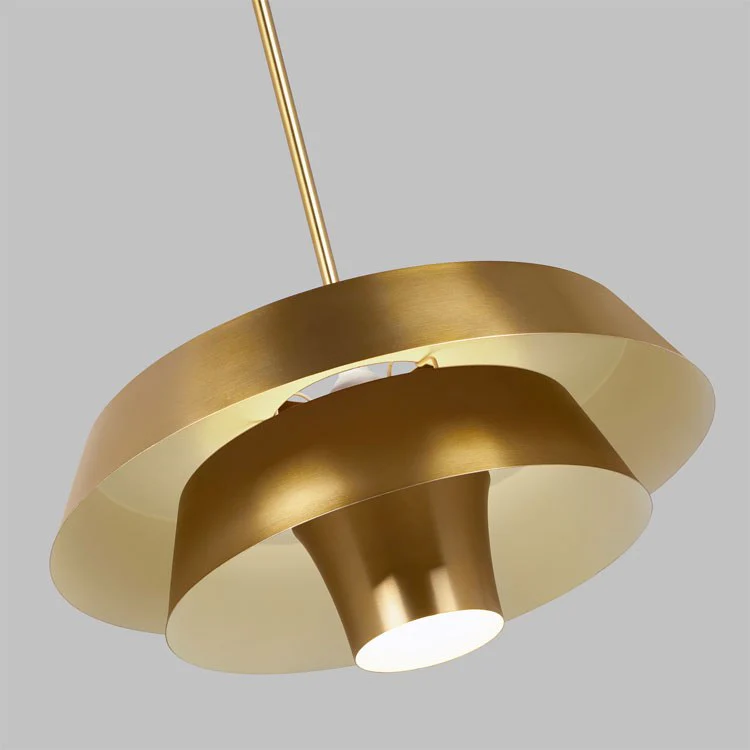 Brisbin Single-Light Medium Pendant by Ellen - Frankwebs