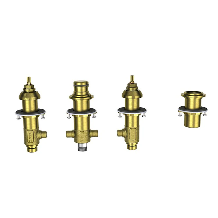 Deck-Mount Tub Filler Valve with Handshower - Frankwebs