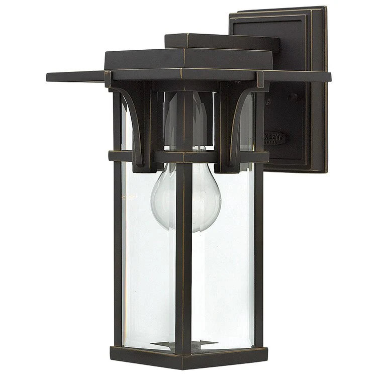 Manhattan Single-Light Small Wall-Mount Lantern - Frankwebs