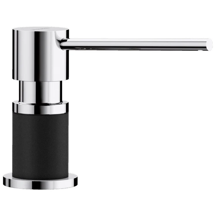 Soap Dispenser Lato Stainless Steel Deck Mount Plastic Brass Pump 10 Ounce - Frankwebs