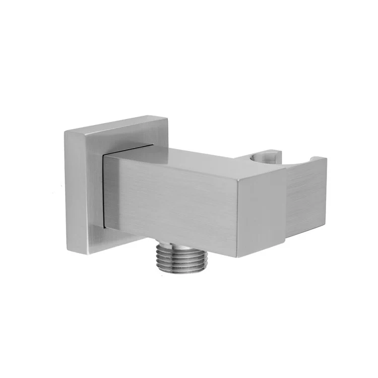 Supply Elbow Cubix Water with Adjustable Handshower Holder Satin Nickel Brass for Any Style Handshower - Frankwebs