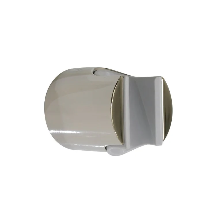 Handshower Mount Round Polished Nickel Plastic - Frankwebs