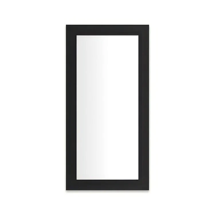 Medicine Cabinet Main Line 20 x 40 Inch 1 Doors Framed Mirror Brushed Bronze Flat Top Merion Frame Slow Close Hinges 4 Inch - Frankwebs