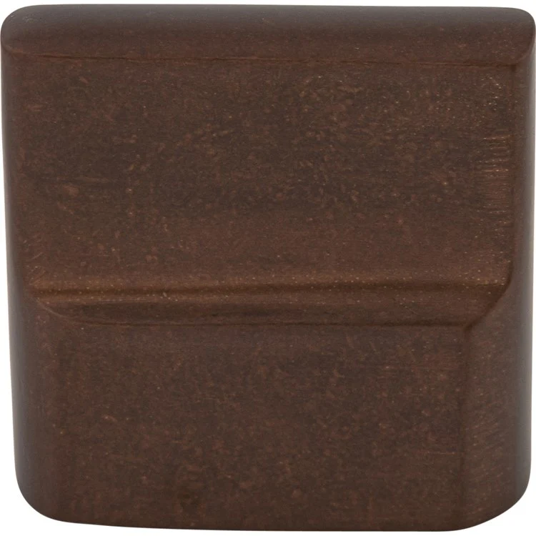 Knob Aspen Flat Sided Mahogany Bronze 1-3/8 x 5/8 x 1-4/9 Inch 1-4/9 Inch - Frankwebs