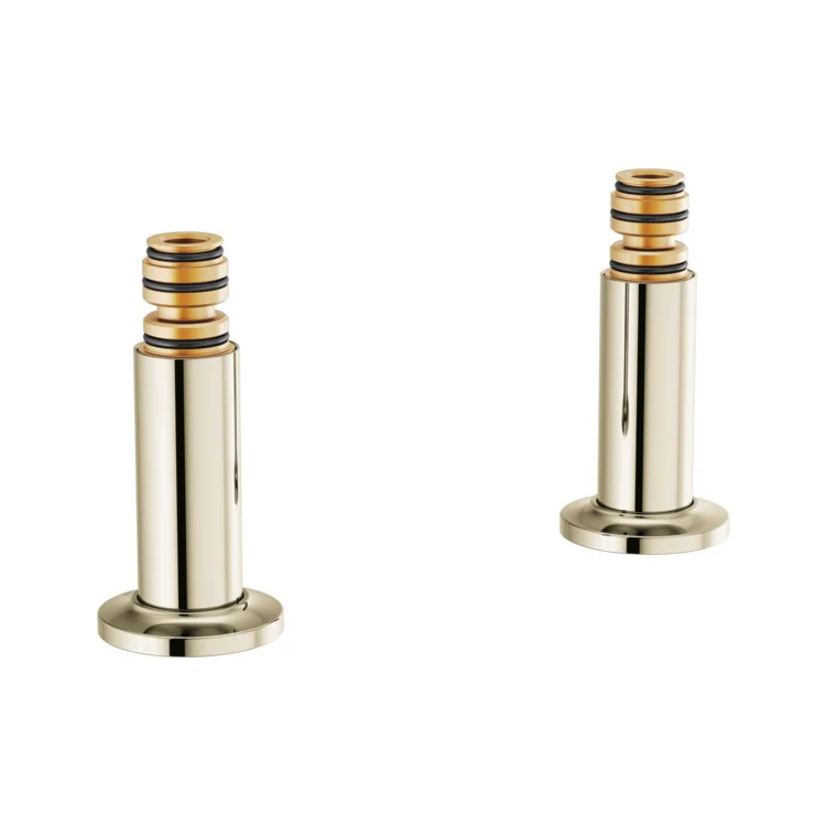 Tub Filler Union Kintsu Deck Mount Riser Brilliance Luxe Steel Brass for T70310-XXLHP Body Assembly and T7030X-XX Trim Kit 2-1/5 Inch - Frankwebs