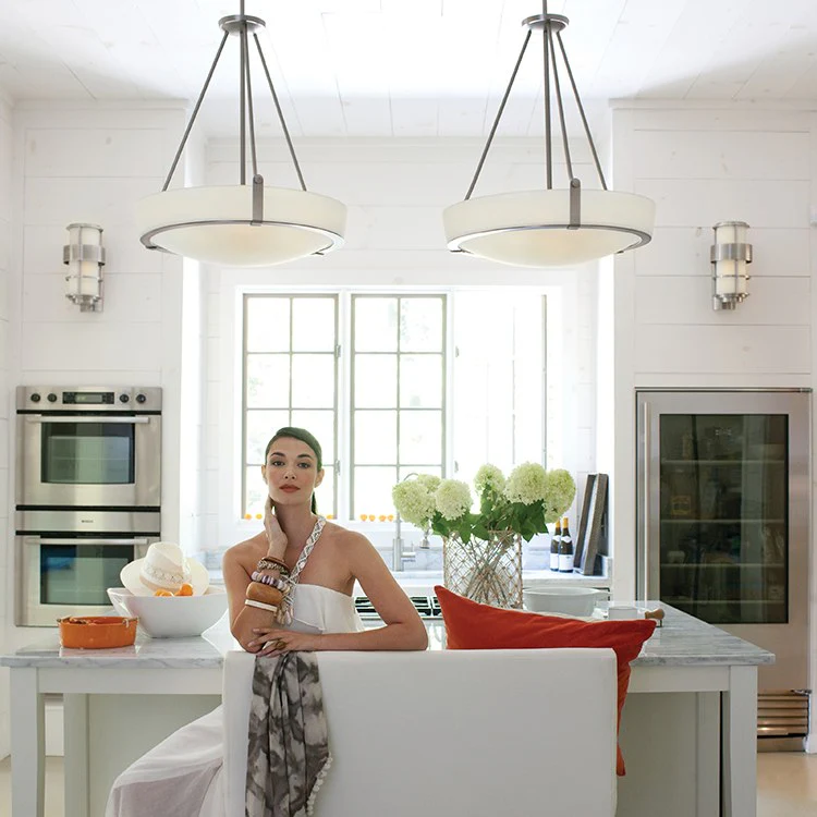 Hathaway Five-Light Stem-Hung Foyer Pendant - Frankwebs