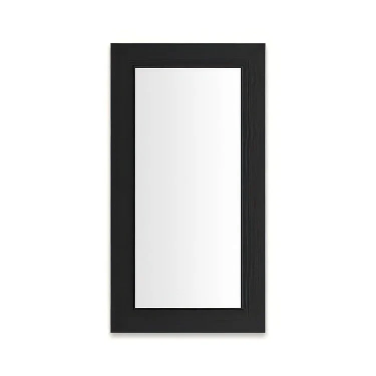 Medicine Cabinet Main Line 16 x 30 Inch 1 Doors Framed Mirror Nickel Flat Top Merion Frame Slow Close Hinges 4 Inch - Frankwebs