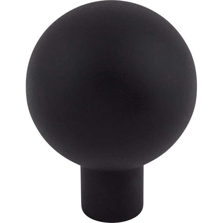 Knob Barrington Brookline Round for Decorative Hardware Flat Black Zinc Alloy 1-1/8 Inch - Frankwebs