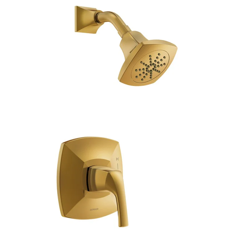 Shower Trim Vaughn Kit with Treysta Cartridge 1 Lever Brushed Nickel 1.75 Gallons per Minute - Frankwebs