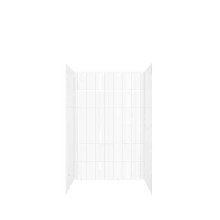 Wall Kit Versaline Alcove Vertical 48 Inch Solid Surface White 48 Inch - Frankwebs