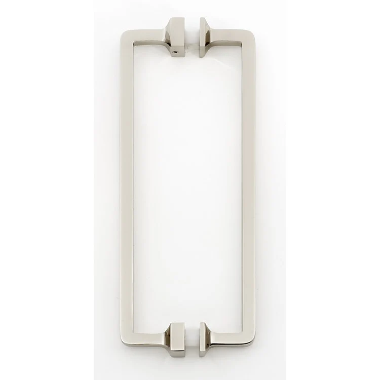 Pull Millennium Back to Back Polished Nickel Brass 8 Inch 8-7/8 Inch 1-3/8 Inch - Frankwebs