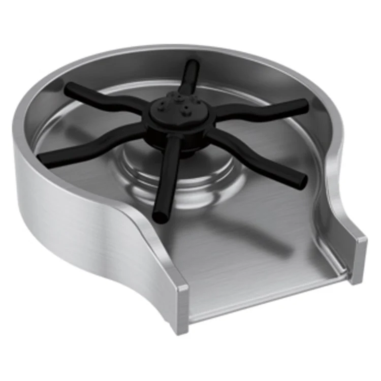 Glass Rinser Metal Brilliance Champagne Bronze for Any Faucet 4-1/2 Inch - Frankwebs