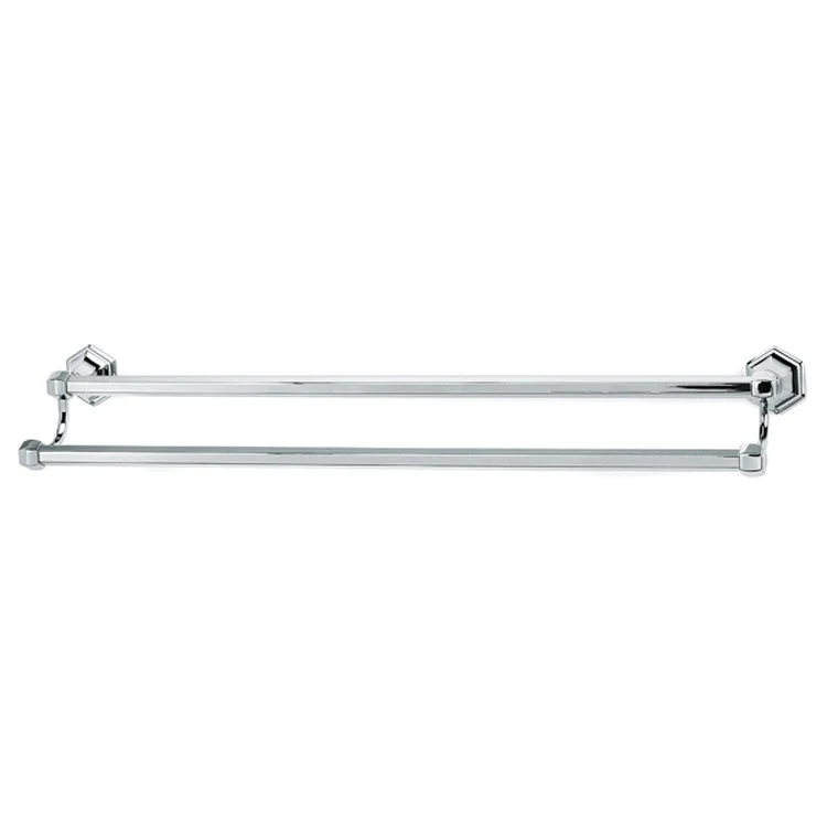 Towel Bar Nicole Bath 30 Inch Double Polished Brass 6 Inch - Frankwebs