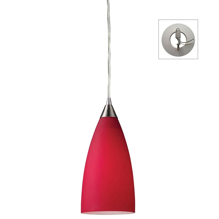 Vesta Single-Light Pendant with Recessed Light Kit - Frankwebs