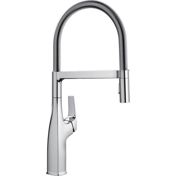Kitchen Faucet Rivana Semi-Pro 1 Lever CALGreen Stainless Steel Swivel 360 Degree 1 Hole 1.5 Gallons per Minute - Frankwebs