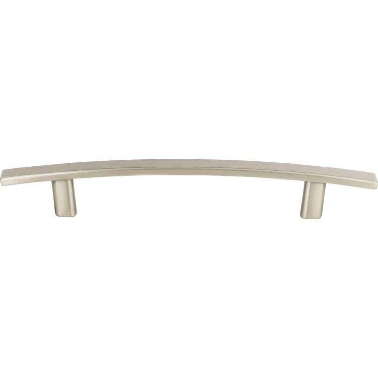 Drawer Pull Atlas Successi Curved Line Brushed Nickel Zinc Alloy 5-1/16 Inch 7-3/4 x 1/2 Inch - Frankwebs