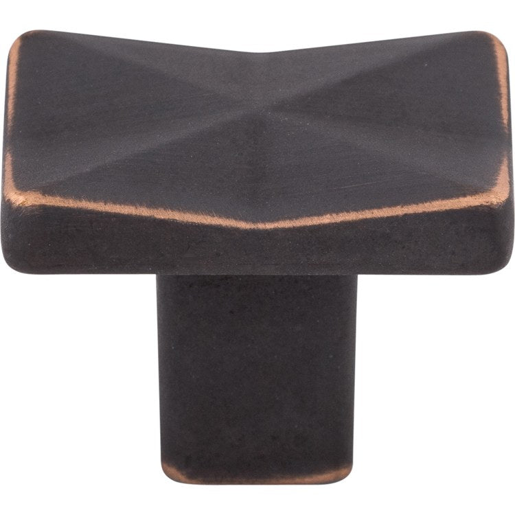 Knob Mercer Quilted Honey Bronze Zinc Alloy 1-1/4 Inch - Frankwebs