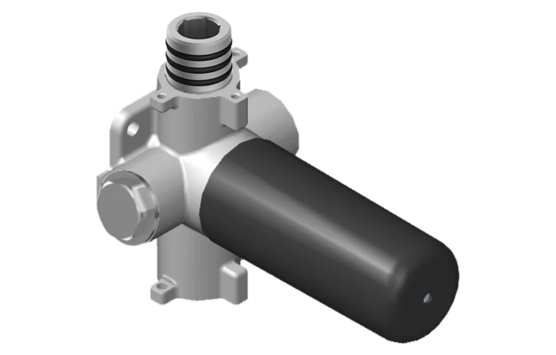 Rough-In Valve Stop/Volume Control with Pass Through 3/4 Inch - Frankwebs