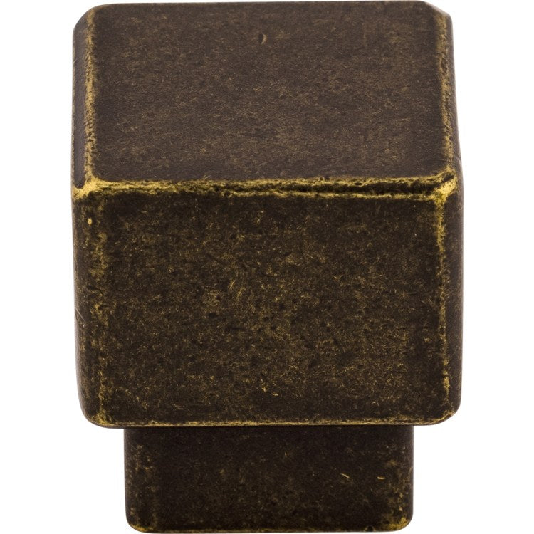 Knob Sanctuary Tapered Square Tuscan Bronze Zinc Alloy 1 Inch 1-1/8 Inch - Frankwebs