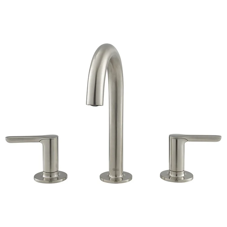Studio S Two Handle Widespread Bathroom Faucet with Pop-Up Drain and Lever Handles - Frankwebs