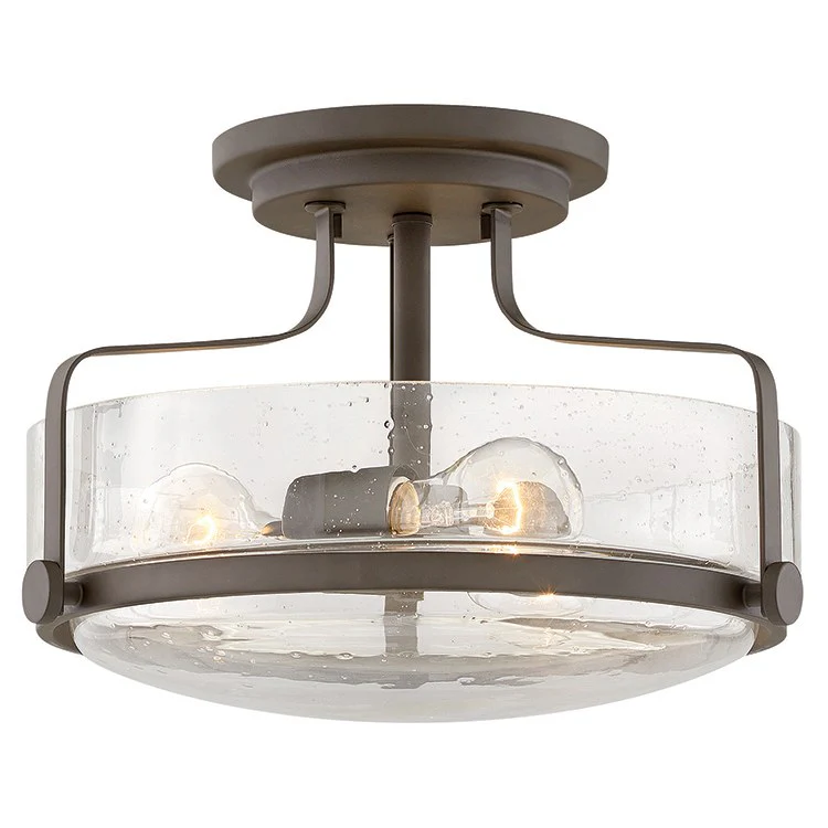 Harper Three-Light Semi-Flush Mount Ceiling Light - Frankwebs
