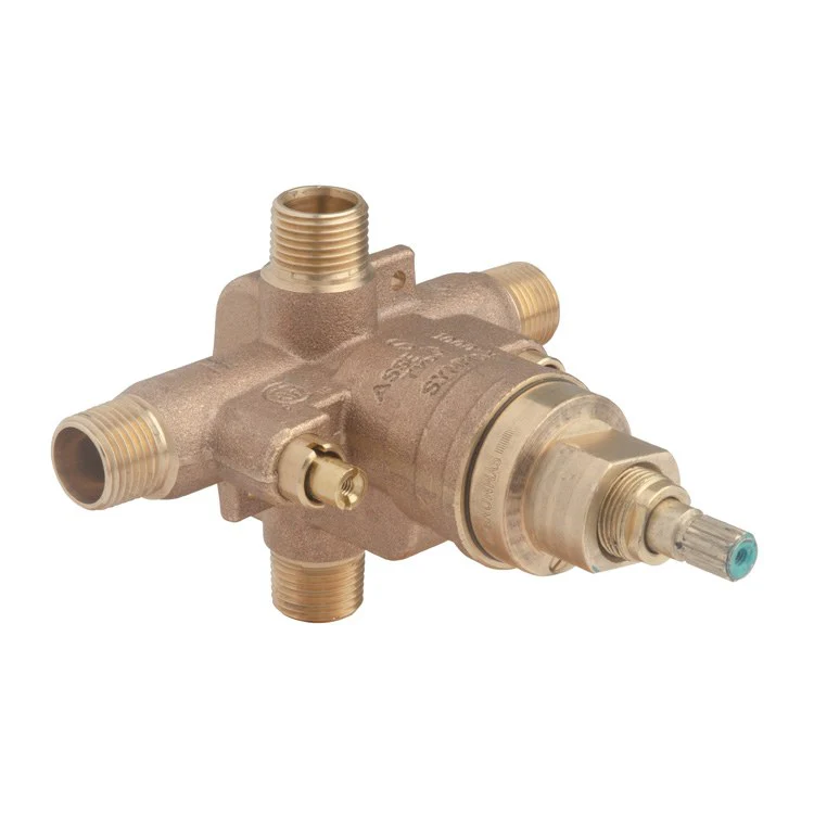 Temptrol Brass Pressure Balance Tub and Shower Valve with EasyService Stops - Frankwebs