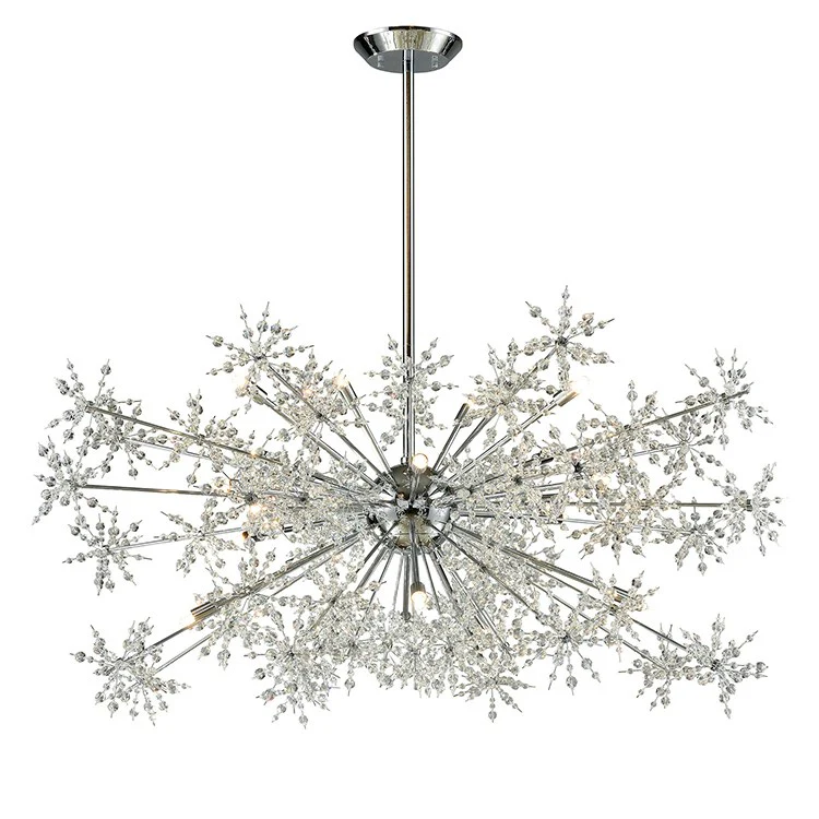 Snowburst Twenty-Light Chandelier - Frankwebs