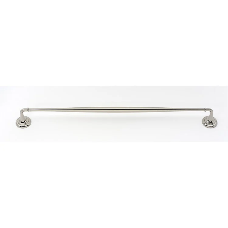 Towel Bar Charlie's Bath 24 Inch Satin Nickel Brass 2-3/4 Inch - Frankwebs