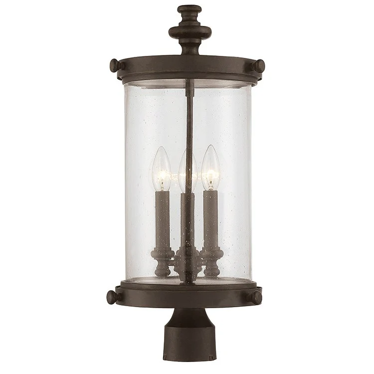 Palmer Three-Light Outdoor Post Lantern - Frankwebs