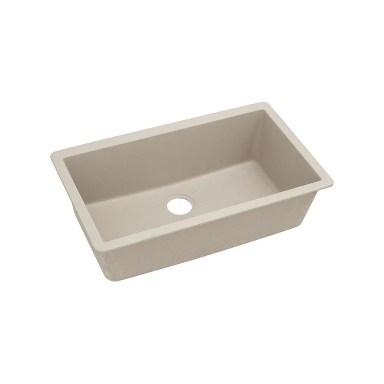 Kitchen Sink Quartz Classic 33 x 18.5 Inch Single Bowl White Undermount - Frankwebs