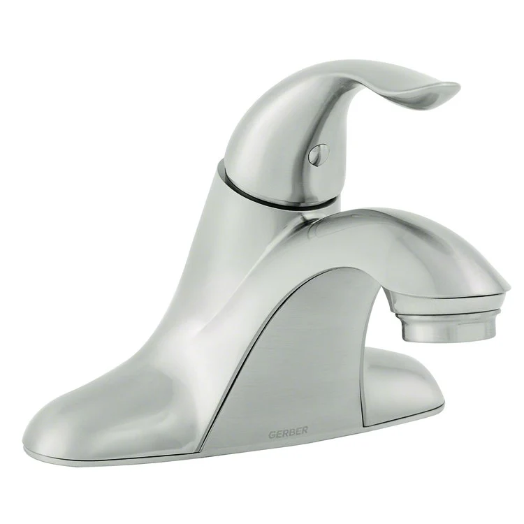 Lavatory Faucet Viper 4 Inch Spread 1 Lever ADA Chrome 1.2 Gallons per Minute Metal Touch Down - Frankwebs