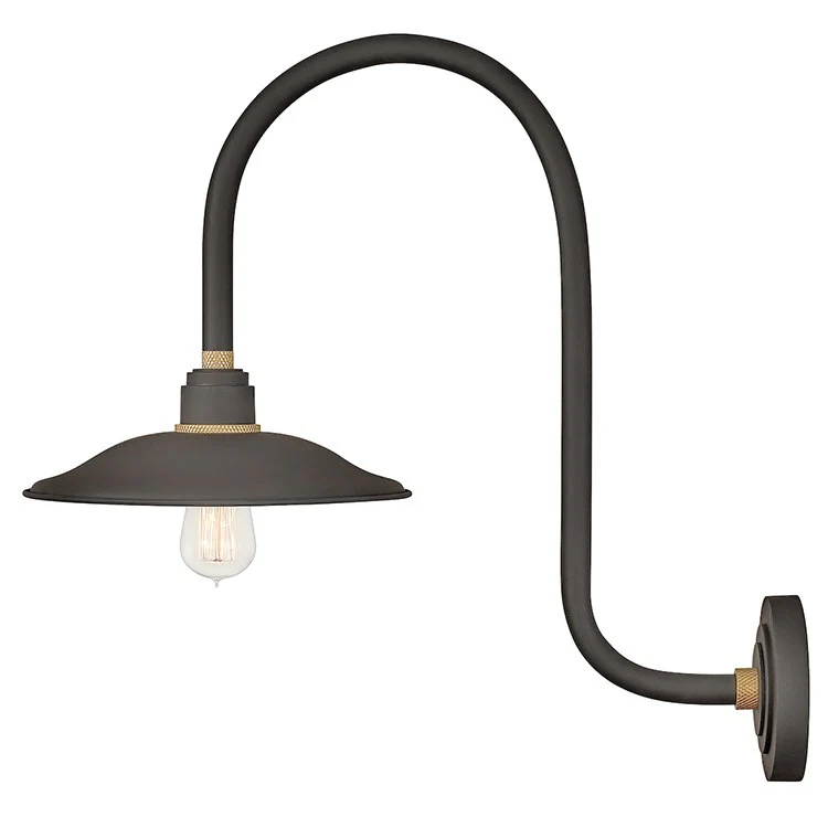 Foundry Single-Light Medium Outdoor Wall Sconce - Frankwebs