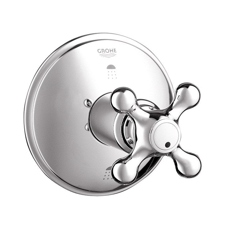 Seabury Three-Way Diverter Trim with Cross Handle - Frankwebs